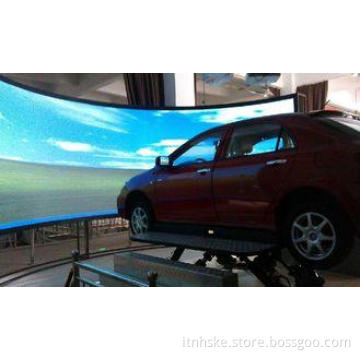 Car / truck motion driving simulator for transportation ent
